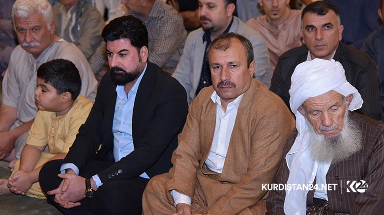 مه‌راسیمی نوێژی جه‌ژن له‌ شاری هه‌ولێر به‌ڕێوه‌چوو